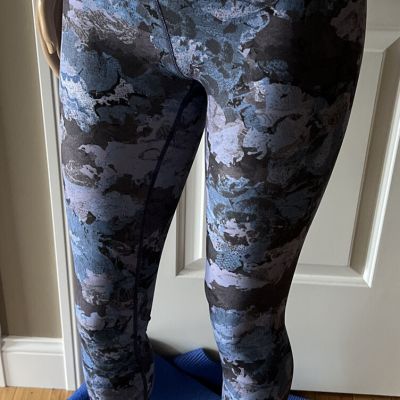 LULULEMON Women's Athletic Leggings Pull On Size 4 Workout Multicolor NWOT